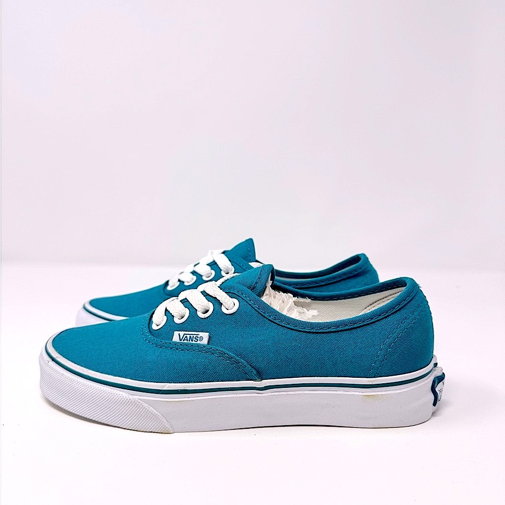 NEW Vans Ocean Depth Sneakers Women Size 5 Low-Top Canvas •• NEW In BOX+•